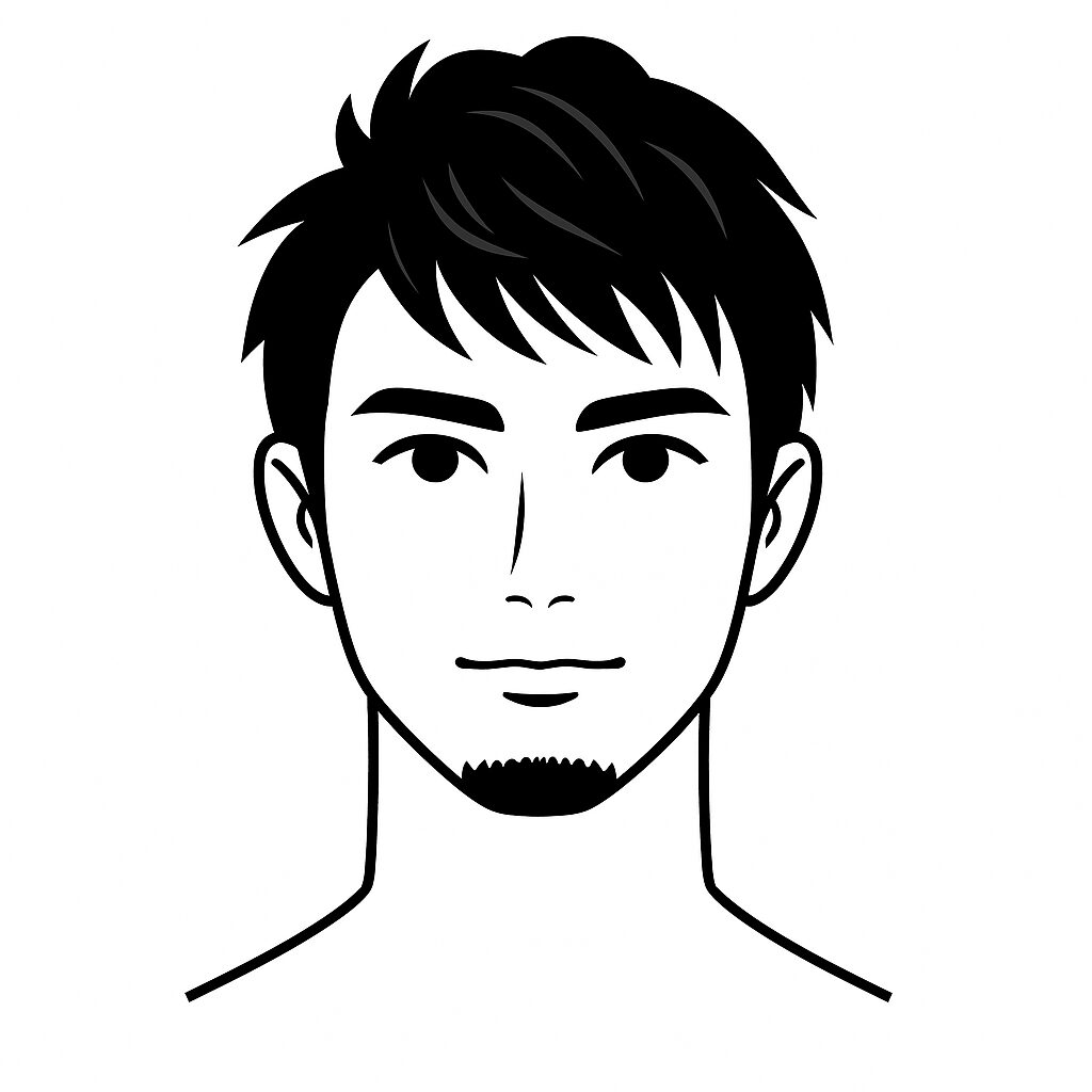 ヒゲ脱毛のデザイン　あごヒゲ